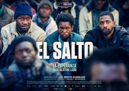 Cartel promocional de la película 'El salto', en cines el 12 de abril.