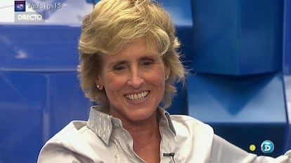 Mercedes Milá, dentro de la casa de 'Gran Hermano 15'.