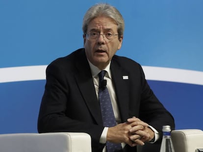 El comisario de Economía, Paolo Gentiloni.