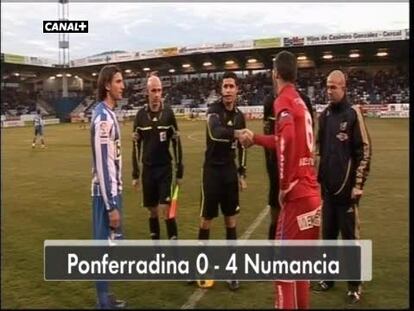 Ponferradina 0 - Numancia 4