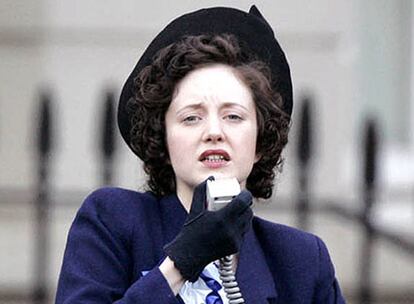 Andrea Riseborough, en el papel de Margaret Thatcher.