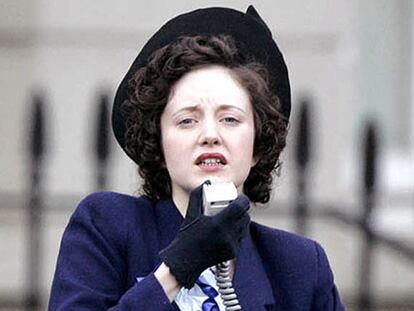 Andrea Riseborough, en el papel de Margaret Thatcher.