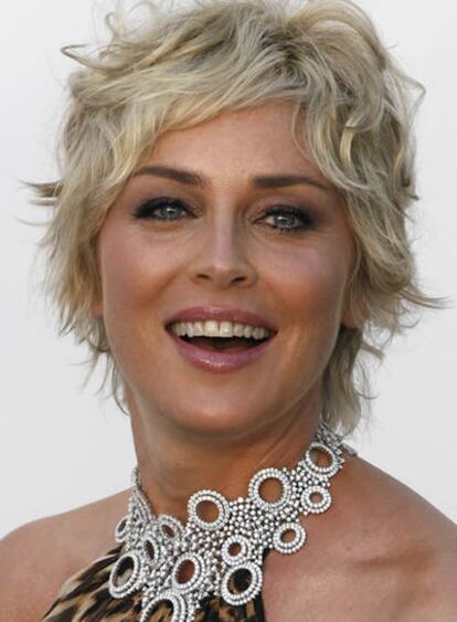 Sharon Stone, en Cannes.