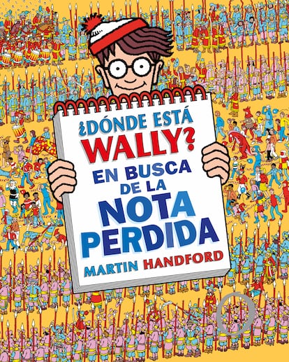 Portada de 'Dónde está Wally. En busca de la nota perdida', de Martin Handford.