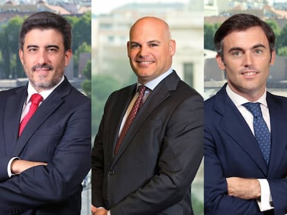 Vidal Galindo, Antonio Canales y Sergio Cires; socios y of counsel de Jones Day