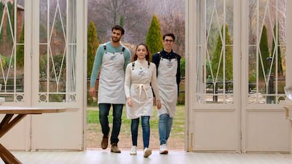 Los finalistas anónimos del primer 'Bake Off', emitido en Cuatro en 2019.