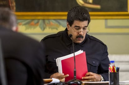 El presidente de Venezuela, Nicolás Maduro.