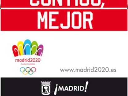 Campaña 'Contigo Mejor' de Madrid 2020.