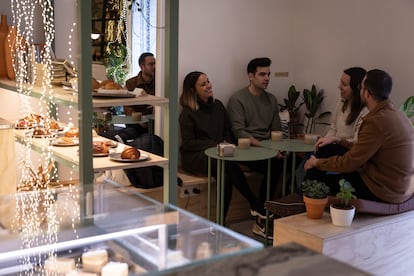 El local de 22:22 Cultura Dulce en la calle París de Barcelona.
