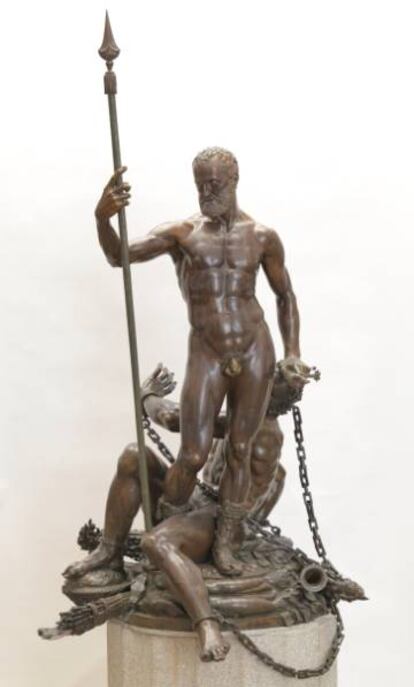 'Carlos V y el Furor', de Leone Leoni.