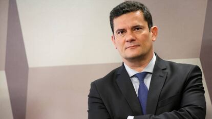 El ministro de Justicia de Brasil, Sergio Moro. 