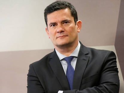 El ministro de Justicia de Brasil, Sergio Moro. 