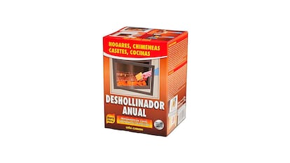 Polvo deshollinador sobre fondo blanco.