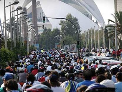 Los ciclistas toman la Alameda