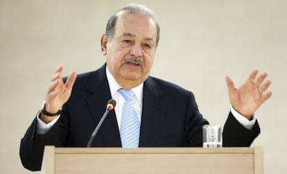 El empresario mexicano Carlos Slim