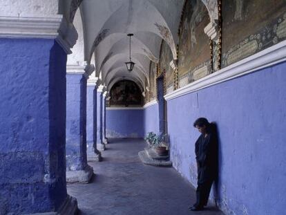 Claustro del convento de Santa Catalina, en Arequipa.