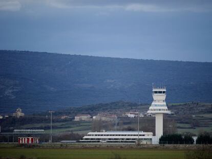 Instalaciones del aeropuerto de Foronda.