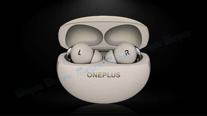 Funda blanca de los auriculares OnePlus Buds Pro 3