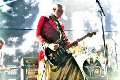 Billy Corgan, del grupo The Smashing Pumpkins, en diciembre de 2018.