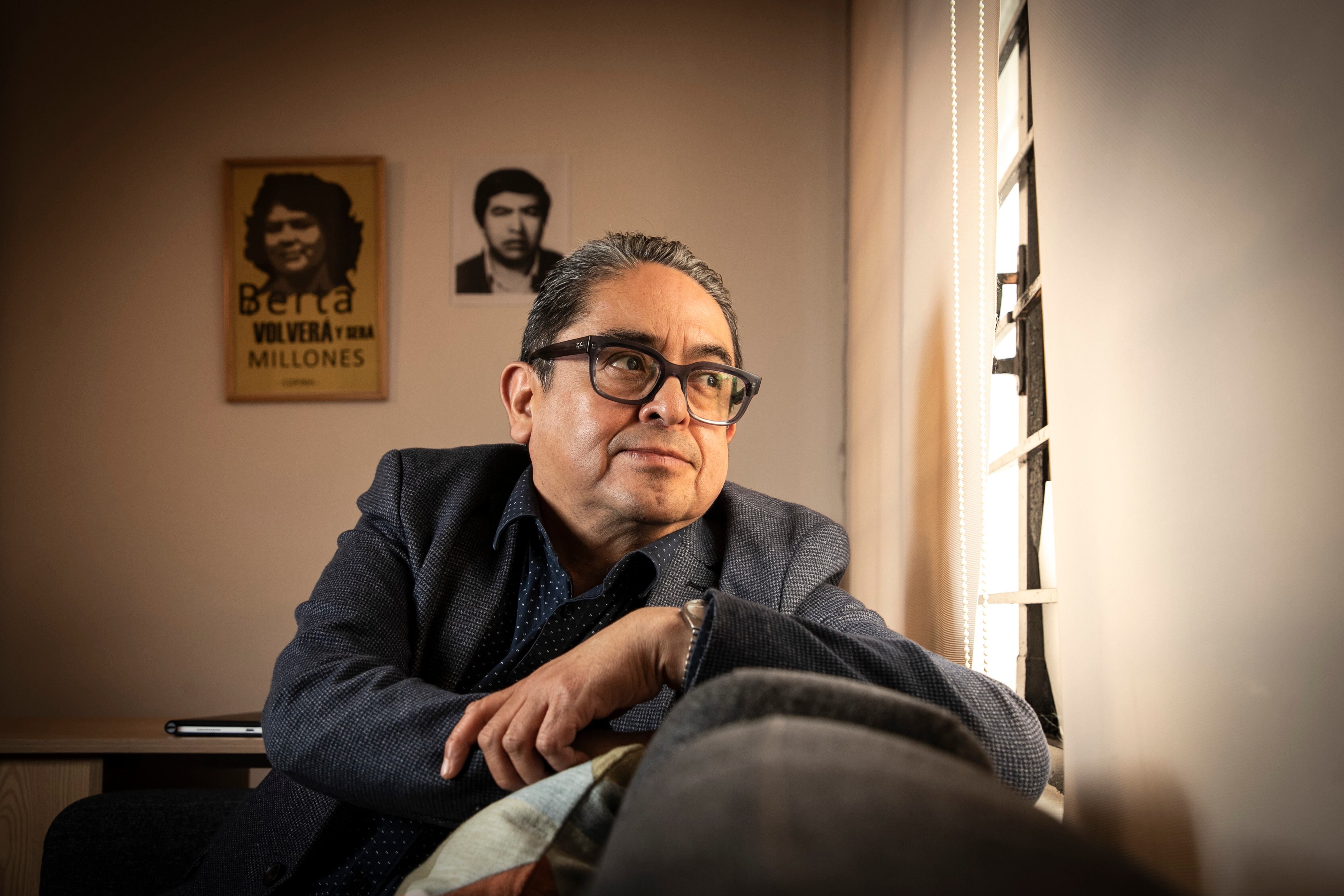 Jordán Rodas, exprocurador de Derechos Humanos de Guatemala, en Casa Centroamericana.