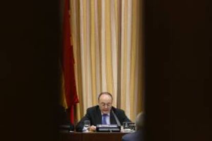 El gobernador del Banco de España, Luis María Linde.