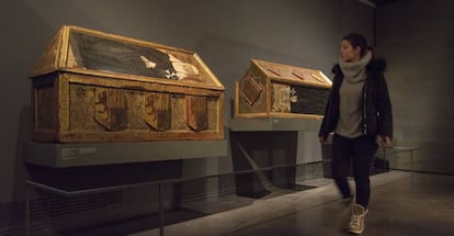 Museo de Lleida, donde se encuentran obras de Sijena reclamadas por Aragón.