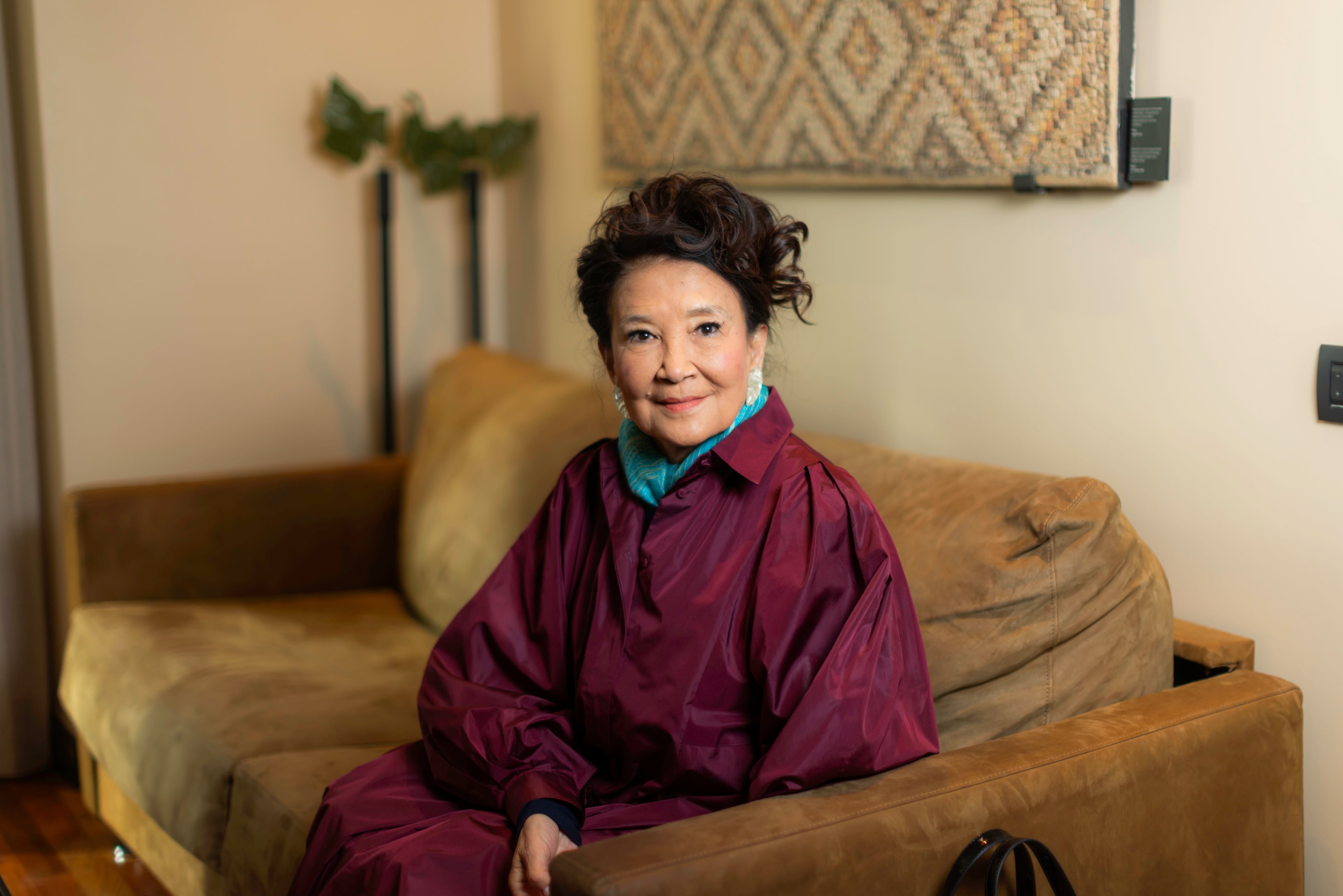 La escritora Jung Chang, en Madrid el 5 de febrero de 2026.