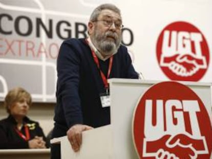 El secretario general federal de la UGT, Cándido Méndez. EFE/Archivo