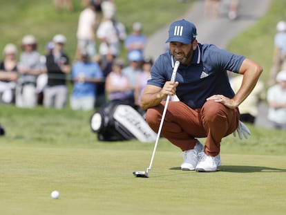 Sergio García, durante el US Open.