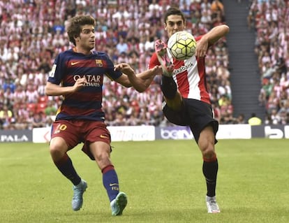 Sergi Roberto i Merino, aquest diumenge a San Mamés.