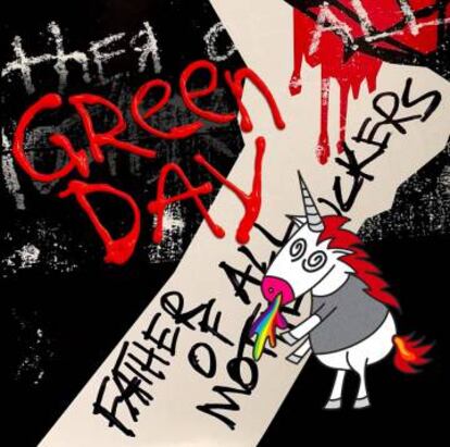 Portada de 'Father of all...", el último disco de Green Day.