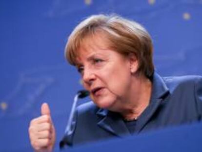 La canciller alemana, Angela Merkel. EFE/Archivo