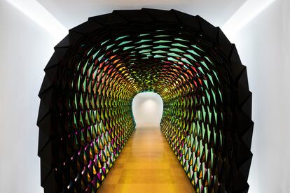 'Tunnel for unfolding time', de Olafur Eliasson. 