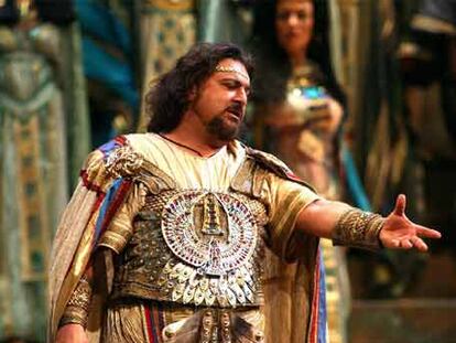 Palombi, en su interpretación de Radamés el domingo en la Scala.