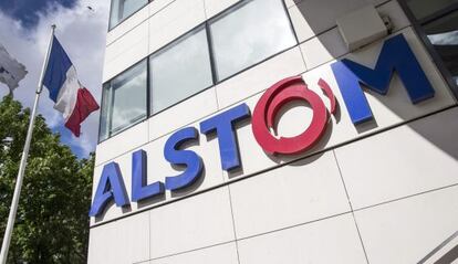 Oficinas de la compañía Alstom en París.