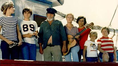 Fotograma de la serie de televisión de 'Verano Azul', de Antonio Mercero.