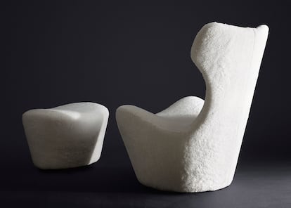 Sillón 'Papilio' de Naoto Fukasawa para B&B Italia.