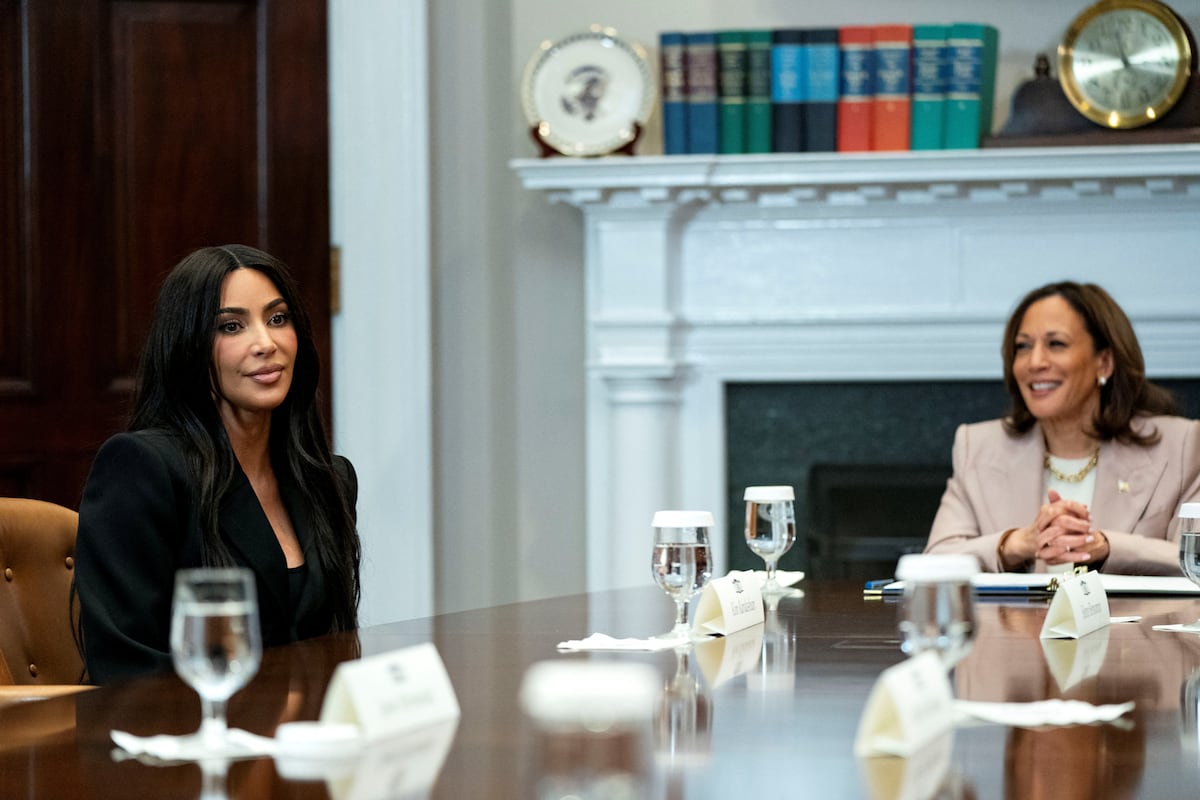 Kim Kardashian returns to the White House to discuss criminal justice reform