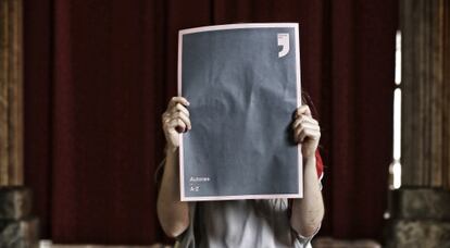 Una participante en el Festival Eñe.