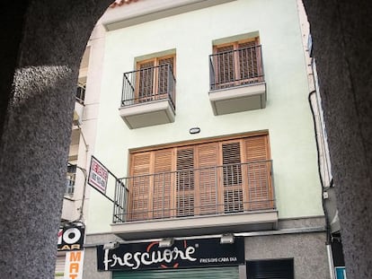 Edificio en Calella cuya venta atribuye Hacienda a la Infanta.