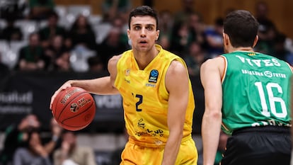 Alocén, el pasado octubre ante el Joventut.