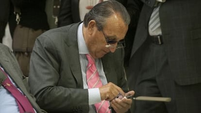 El expresidente del PP de Castell&oacute;n, Carlos Fabra.