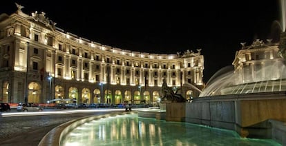 El hotel Palazzo Naiadi, en Roma.