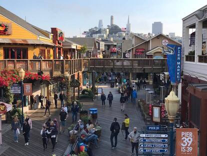 El Pier 39 de San Francisco, el pasado octubre. 