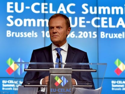 Donald Tusk, presidente del Consejo Europeo. 