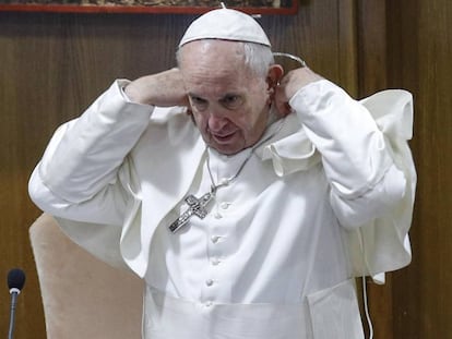 El papa Francisco, en el Vaticano. 