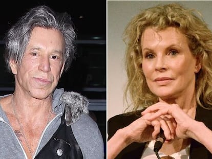 Mickey Rourke y Kim Basinger.