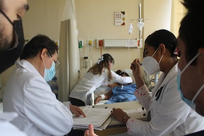 Personal de salud en México