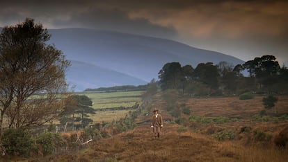 Los impresionantes paisajes irlandeses se inspiran en la pintura romántica.