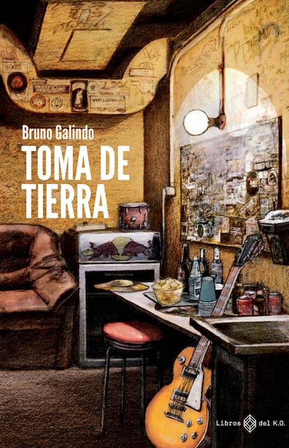 Portada de 'Toma de tierra', de Bruno Galindo.